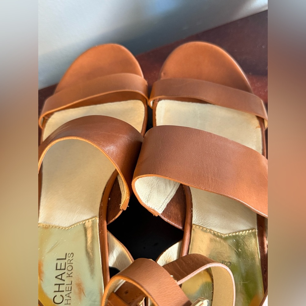Michael Kors poesy sandal Sz 8.5 M - Picture 11 of 12